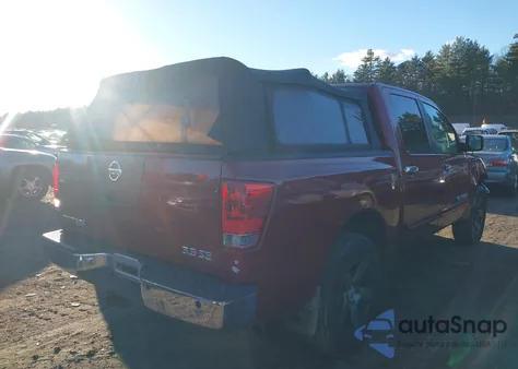 2005 Nissan Titan Se z USA, uszkodzony, nr VIN 1N6AA07B45N513297